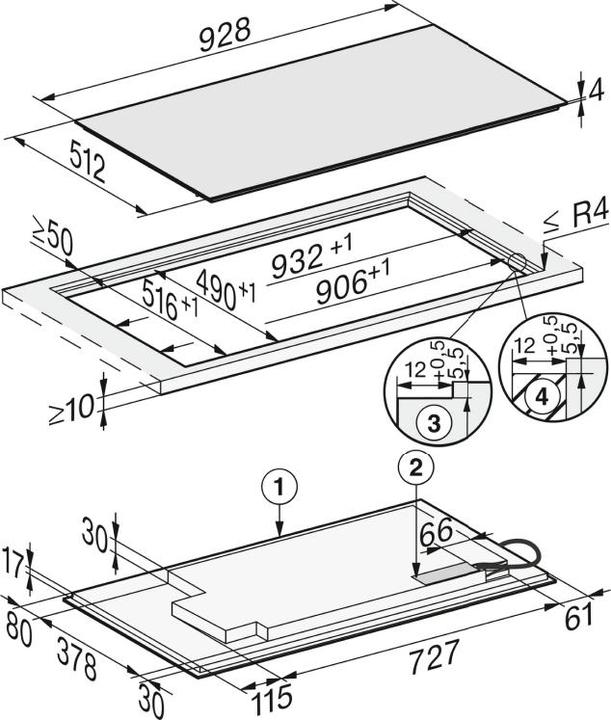 Produktbild Miele KM 7629 FX 11512090