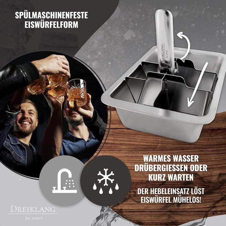 Produktbild Dreiklang-be smart XXL Eiswürfelform mit Hebeleinsatz