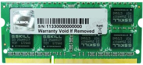 Actual product image G.Skill Standard (2 x 2GB, 1600 MHz, DDR3-RAM, SO-DIMM)
