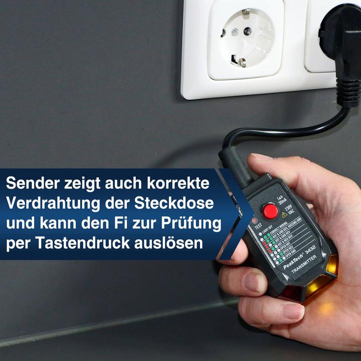 Productafbeelding Peaktech P 3432 Lijnzoeker / circuitdetector