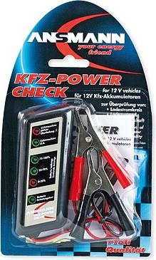 Actual product image Ansmann Battery tester automotive power check