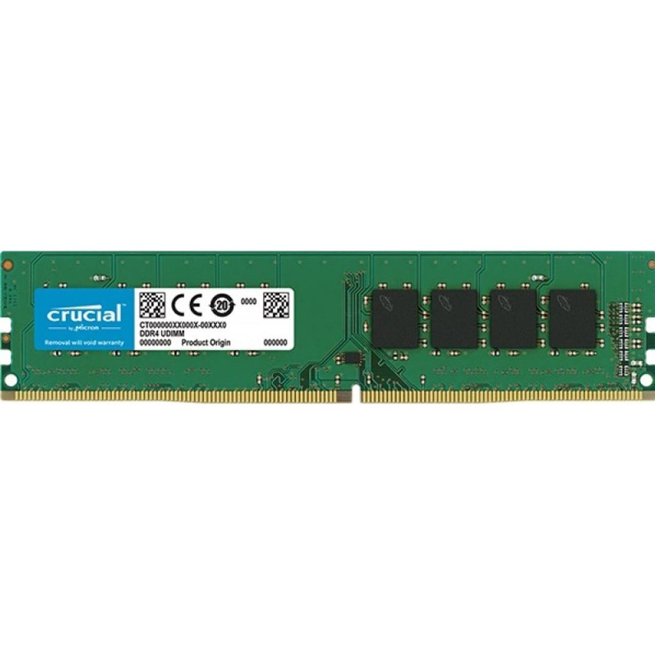 Crucial CT16G4DFD824A (1 x 16GB, 2400 MHz, DDR4-RAM, DIMM), RAM, Grün