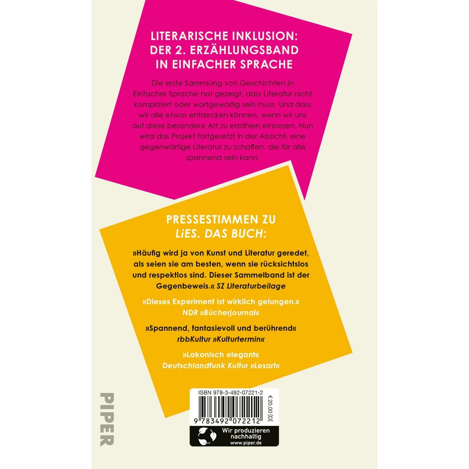 Thumbnail - LiES. Das zweite Buch, Belletristik von Hauke Hückstädt