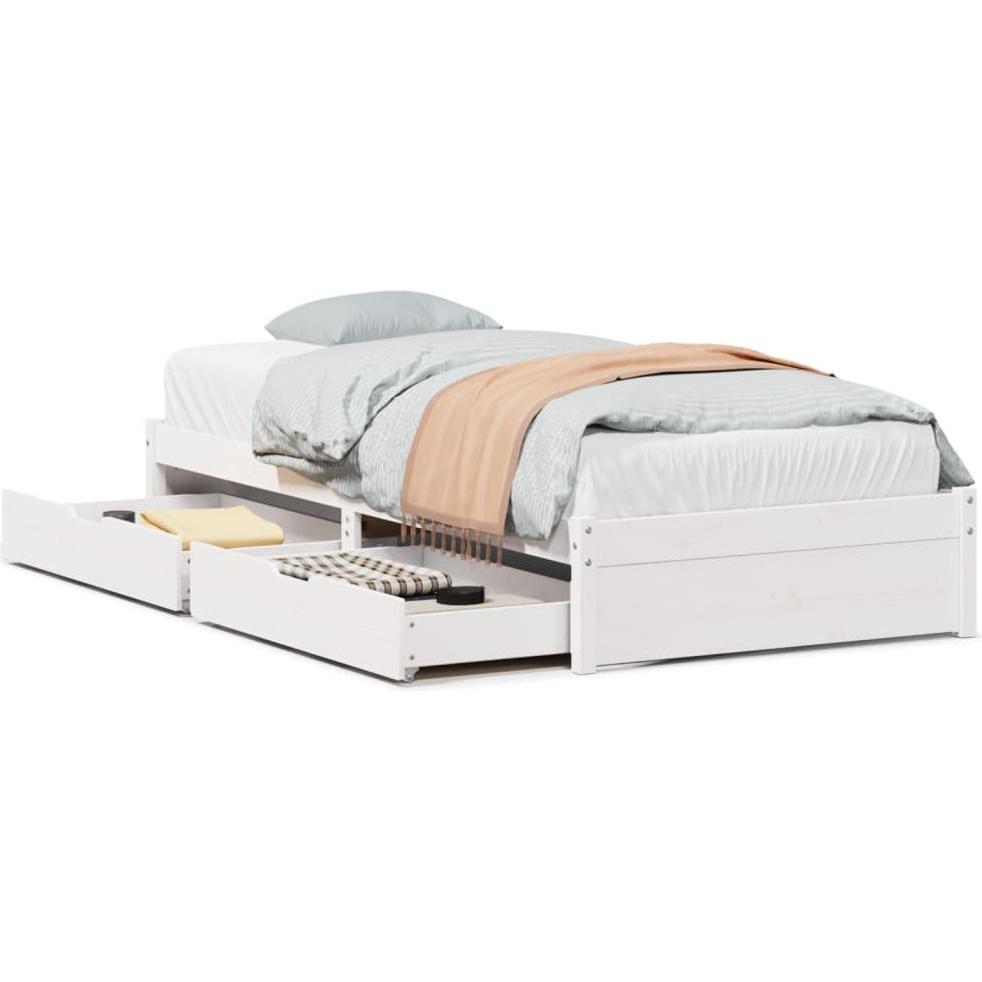 VidaXL, Bett, Bett ohne Matratze (90 x 200 cm)
