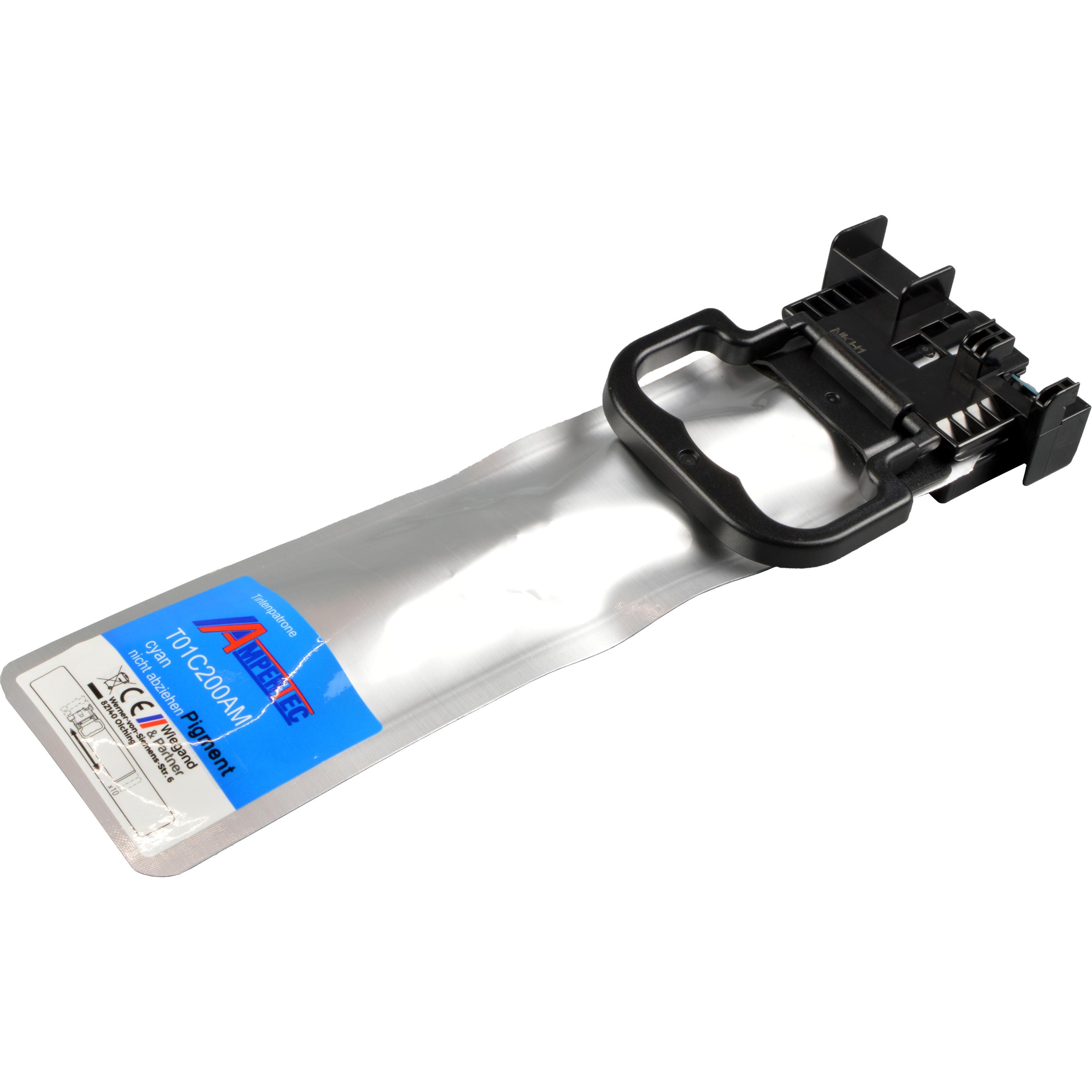 Ampertec, Druckerpatrone, Tinte ersetzt Epson C13T01C200 XL cyan (C)