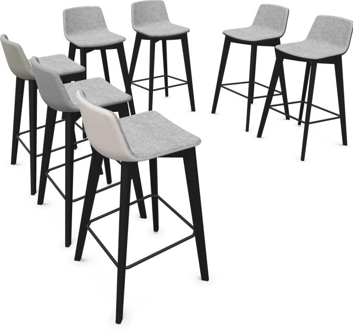 Actual product image Narbutas Twist & Sit Bar Stool