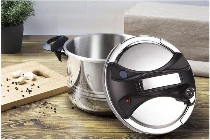 Produktbild BerlingerHaus Haus Schnellkochtopf 8L (22 cm, Dampfkochtopf, Edelstahl)
