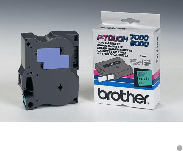 Produktbild Brother P-Touch (2.40 cm, Grün)