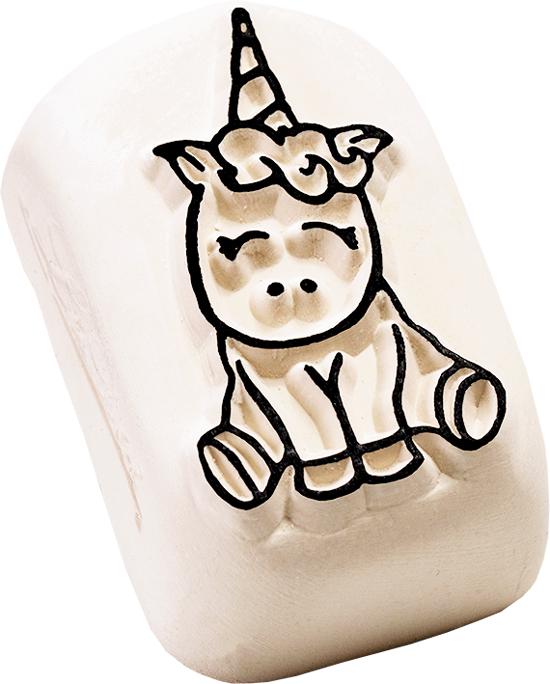 Actual product image Ladot Tattoo stamp unicorn medium
