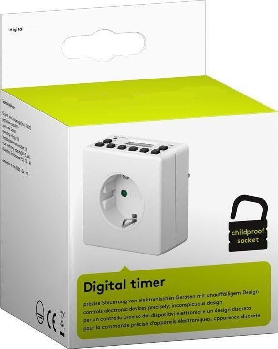 MicroConnect Digital day & week timer clock