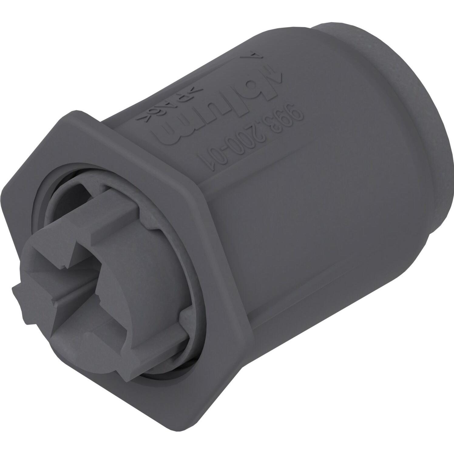 Blum, Schubladenauszüge, SERVO-DRIVE Distanzpuffer - Innenschubkasten, Bohr ø 10, KS staubgrau