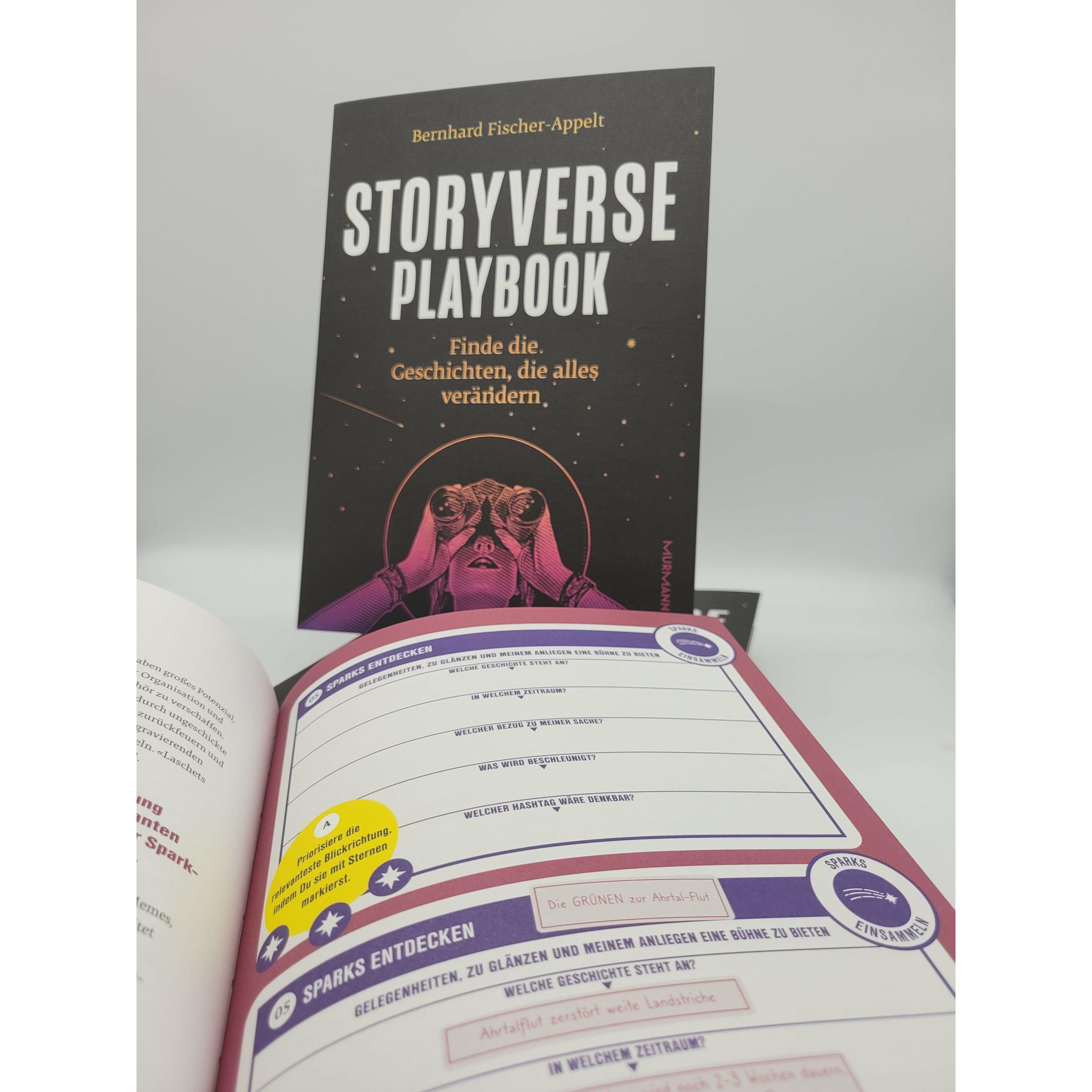 Thumbnail - Storyverse Playbook, Fachbücher von Bernhard Fischer-Appelt