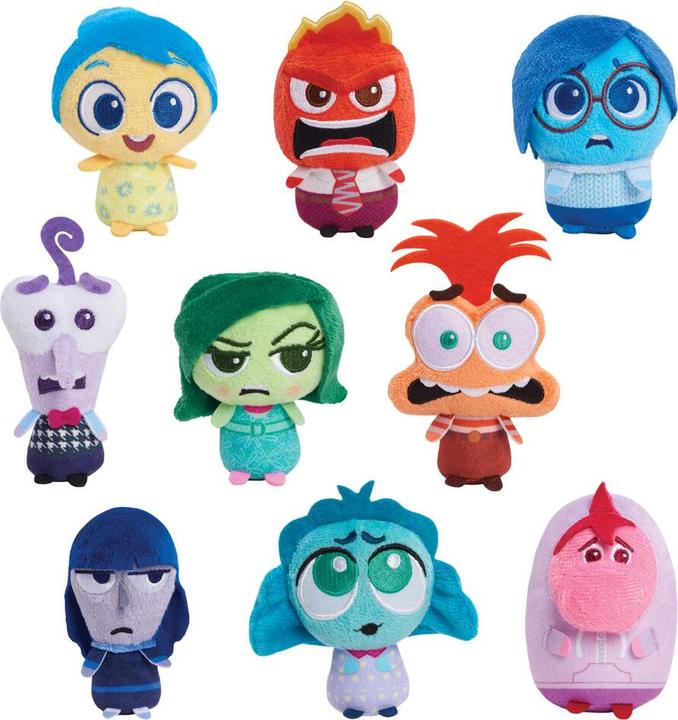 Actual product image Just Play Disney and Pixar Inside Out 2 Collectible Clip-On Plush