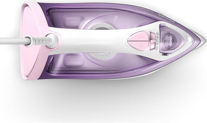 Actual product image Philips 3000 series DST3010/30 iron steam iron ceramic soleplate purple (2000 W, 140 g/min)