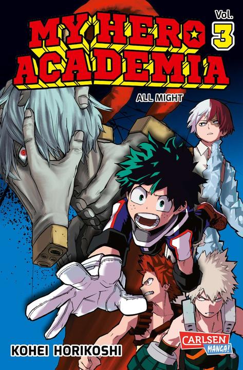 Actual product image My Hero Academia, Band 3 (German, Kohei Horikoshi, 2016)