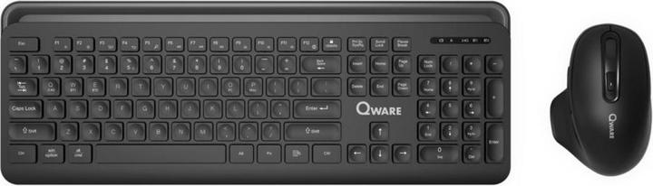 Produktbild Qware Wireless Dekstop Combo Rotherham Black (Englisch International, Kabellos)