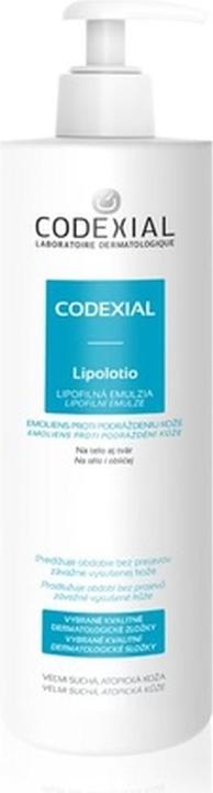 Spiridea Codexial Lipolotion 400 ml - feuchtigkeitsspendende Emulsion für atopische Haut von Kindern und (Körperlotion, 400 ml)