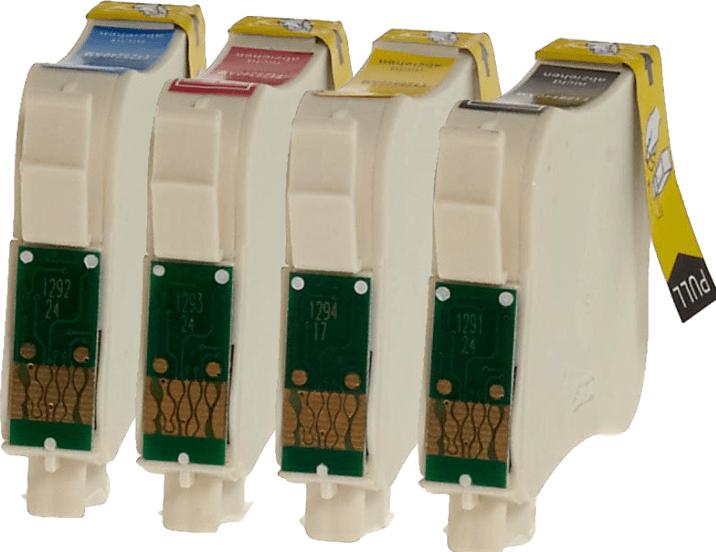 Produktbild Ampertec 4 Tinten ersetzt Epson C13T12854010 4-farbig (BK, CMYK)