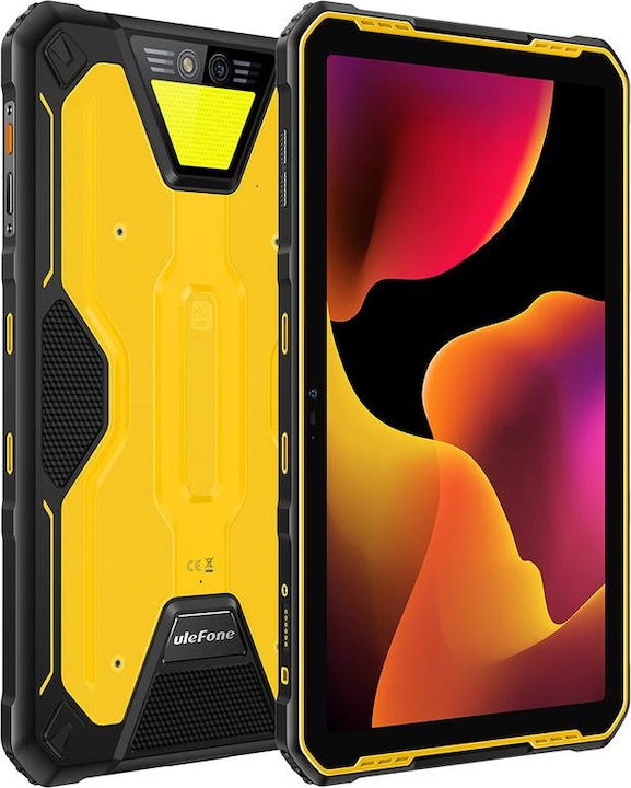 Actual product image Ulefone Tablet Armor Pad 2 8/256 black-yellow (4G, 11", 256 GB, Black, Yellow, Geltona, Juoda)
