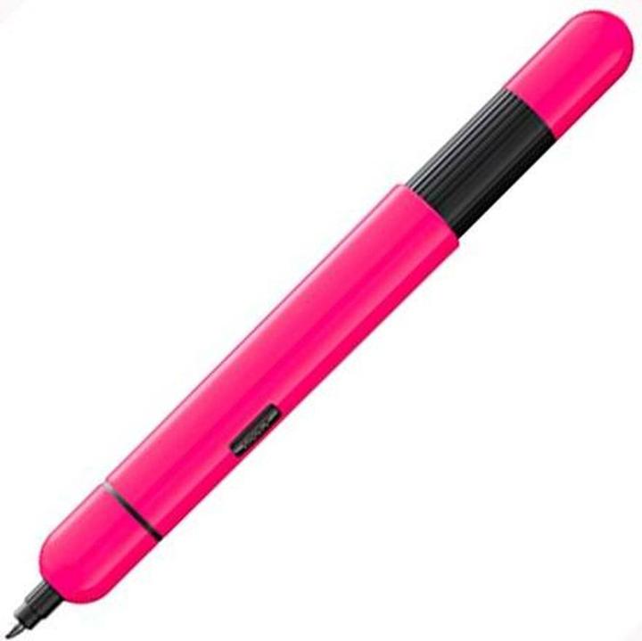 Produktbild Lamy Druckkugelschreiber pico neonpink Pocket Pen mit doppelter Druckmechanik, mit nur einer (Neonpink, Pink, Rosa, 1x)