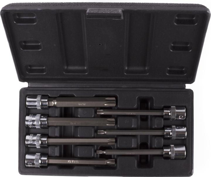 Actual product image ProPlus Driver long torx bit set 7 pieces 3/8"