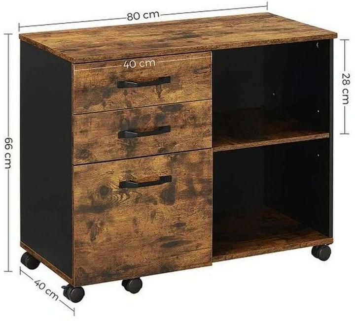 Actual product image Vasagle Roll container