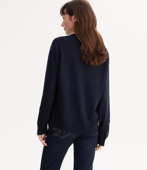 Produktbild Anne Weyburn Feinstrick-Pullover mit Rundhalsausschnitt (S)