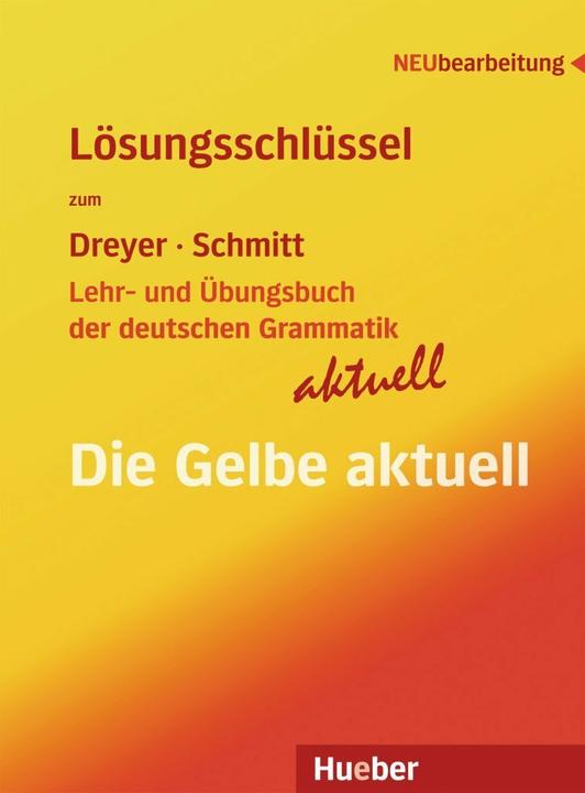 Produktbild Lehr- und Übungsbuch der deutschen Grammatik aktuell. Lösu (Deutsch, Richard Schmitt, 2022)
