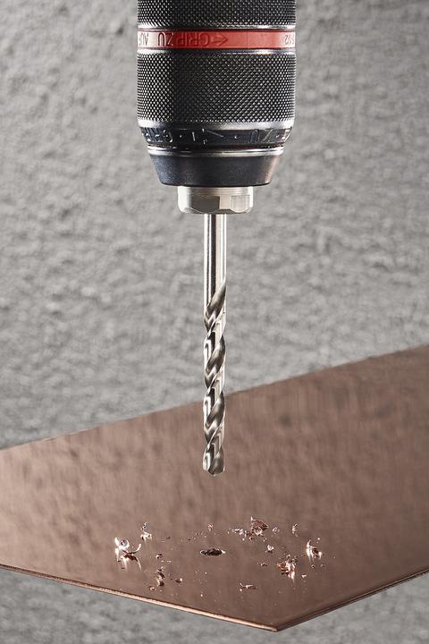 Produktbild wolfcraft 1 Metallbohrer HSS G ø4,0x75mm (4 mm)