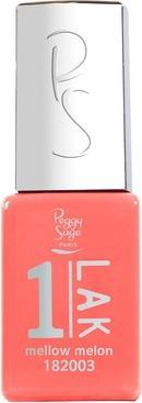 Produktbild Peggy Sage Mellow Melon Semi-Permanent Black (Mellow Melon, Gel-Effekt Nagellack)