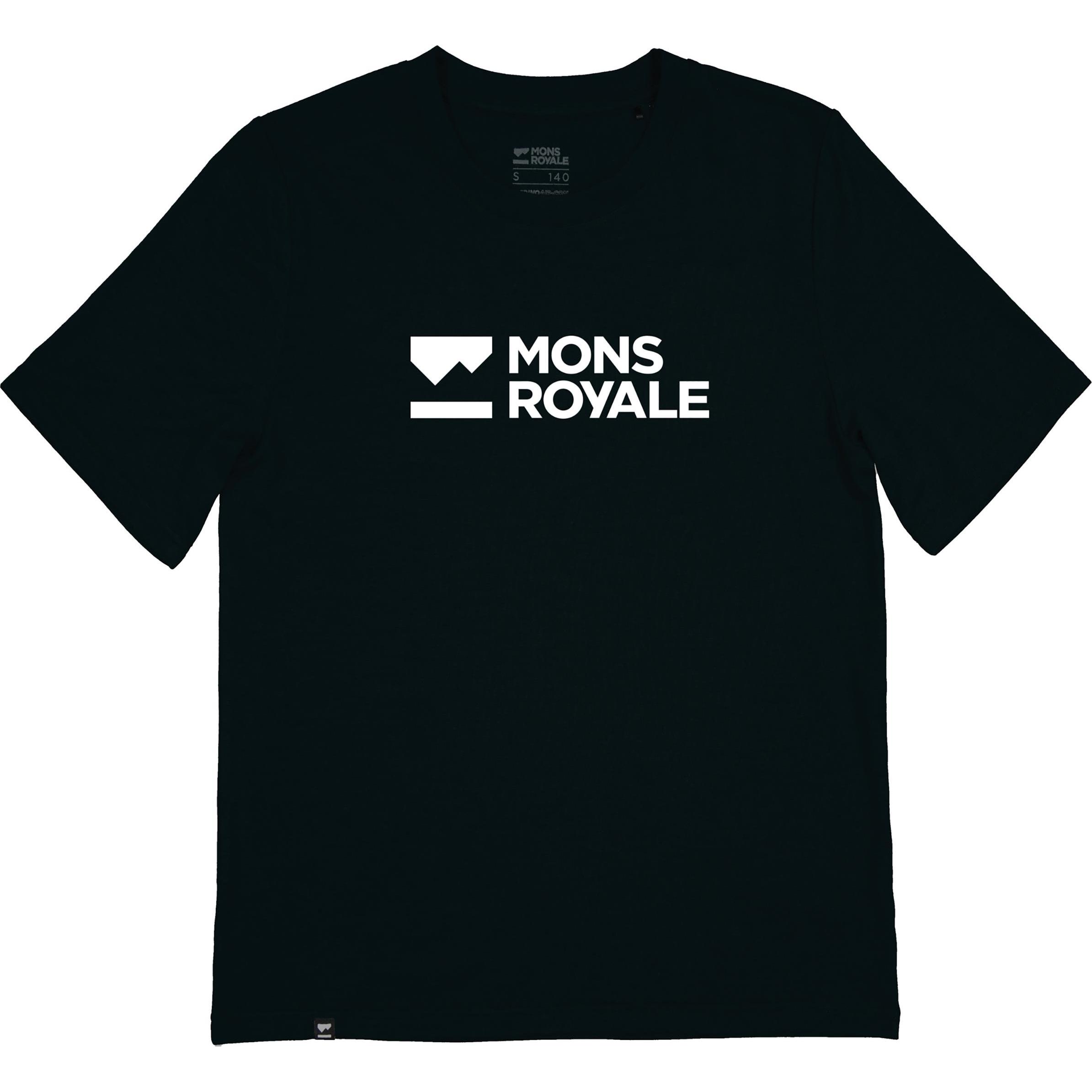 Mons Royale, Damen, Shirt, Women's Icon Relaxed Tee, Schwarz, (XL)