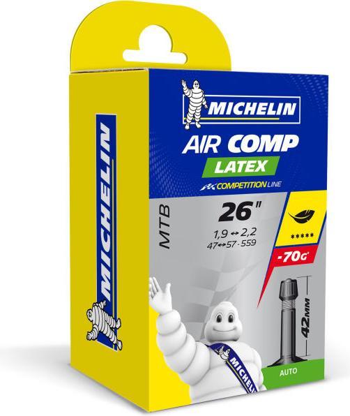 Actual product image Michelin Aircomp Latex 26x1.9/2.2 (Schrader (AV), 26", 42 mm)