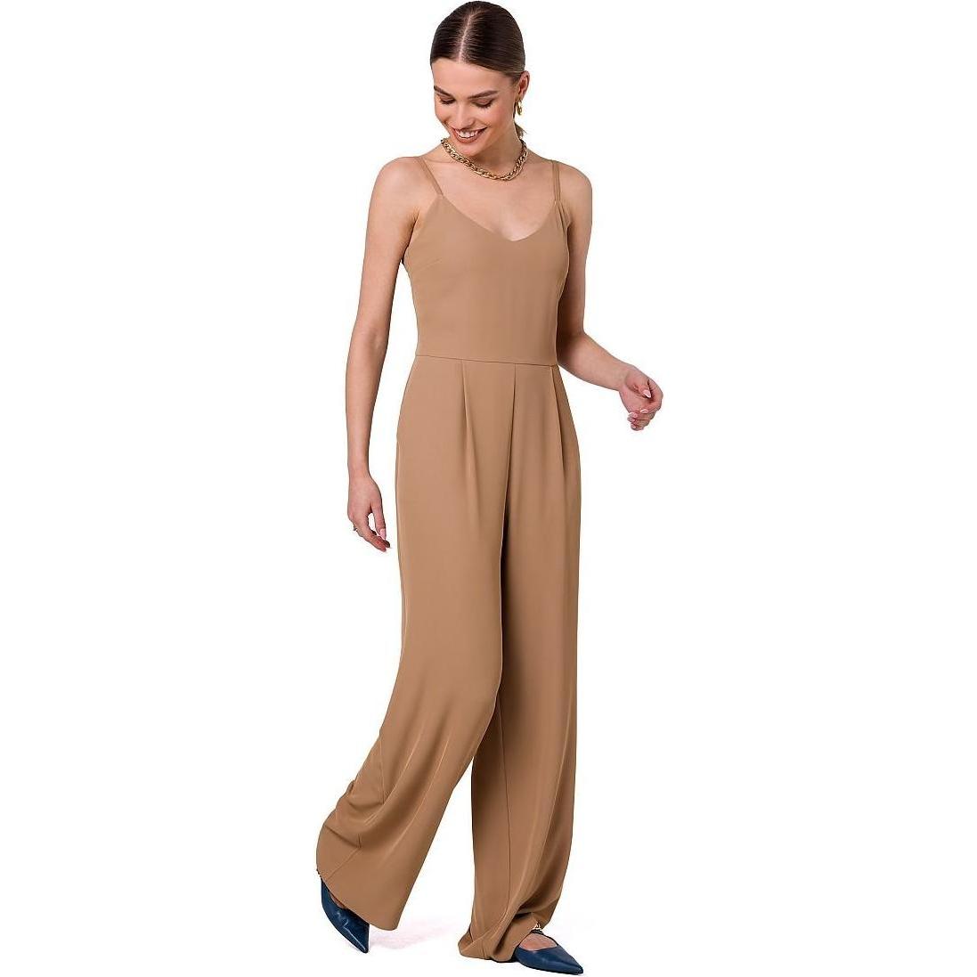 Stylove, Jumpsuit, Overall, Beige, (XXL)