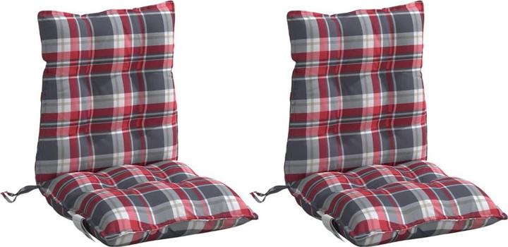 Image du produit VidaXL Coussin pour chaise basse 2 pcs. Tissu Oxford vert fluo (100 x 50 x 7 cm)