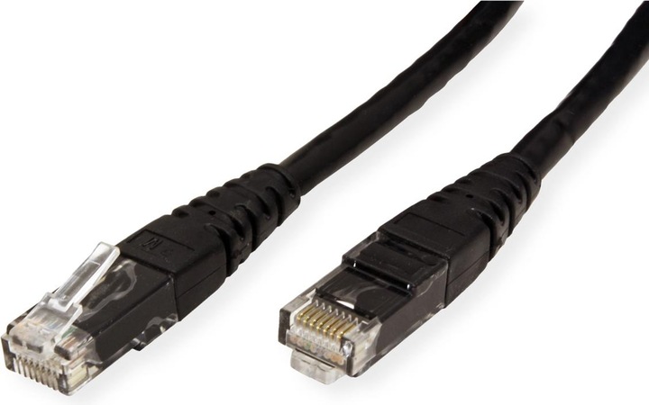 Productafbeelding Roline UTP-patchkabel cat.6, zwart, 2m (U/UTP, CAT6, 2 m)