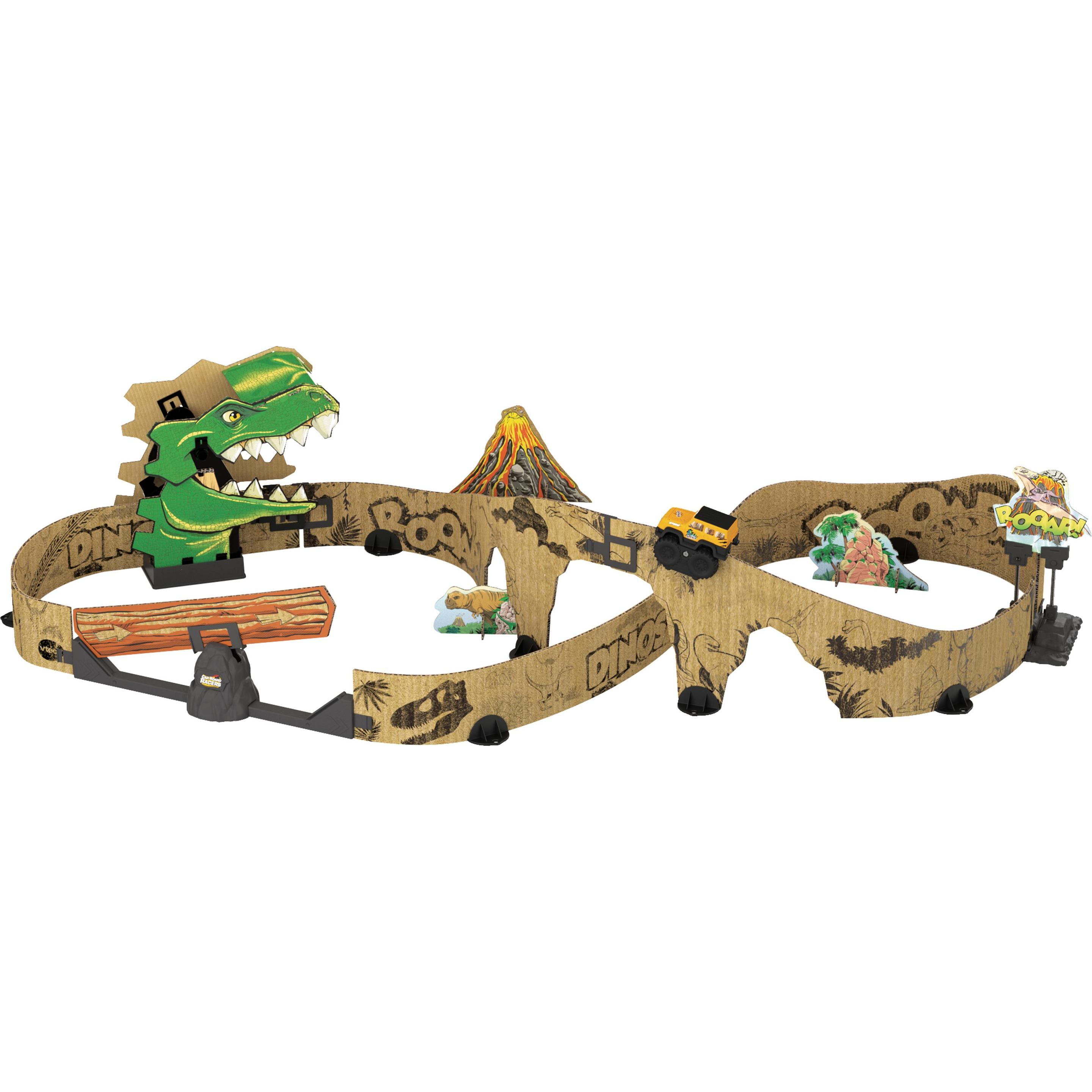 VTech Car-Board Racers - Dino-Adventure Set