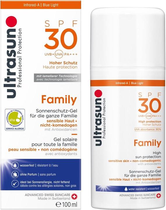 Actual product image Ultrasun Family (Suntan lotion, SPF 30, 100 ml, 169 g)