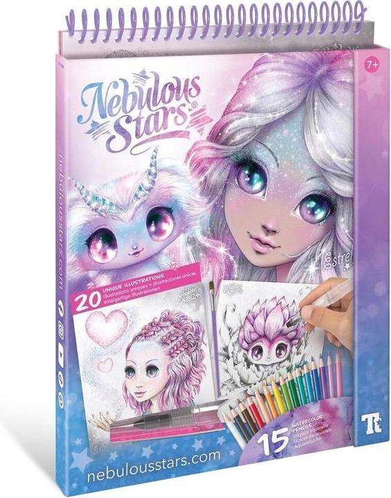 Produktbild Nebulous Stars Nebelsterne Aquarellbuch-Set