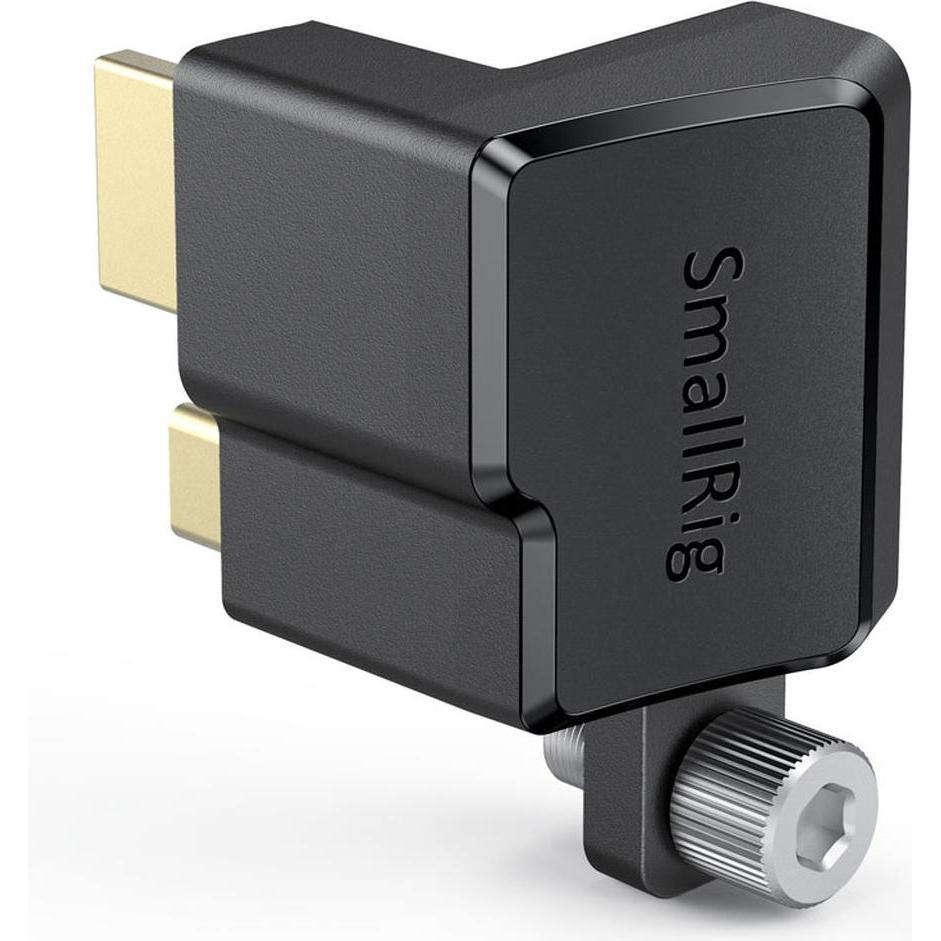 SmallRig HDMI & Type-C Right-Angle Adapter für BMPCC 4K - AAA2700, Video Zubehör, Schwarz