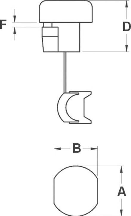 Actual product image Tru Components TC-SRR5R1203 Strain relief Clamping Ø (max.) 7.4 mm panel thickness