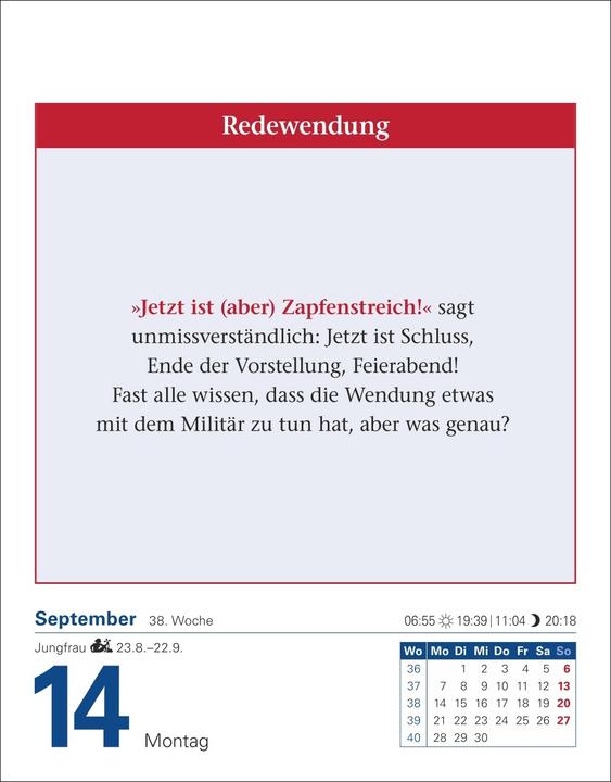 Actual product image Harenberg Abenteuer Geschichte Tagesabreisskalender 2026 - Menschen, Ereignisse, Epochen - von den Anfängen
