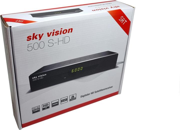 Actual product image Sky Vision 500 Digital FullHD SATReceiver (DVB-S2)