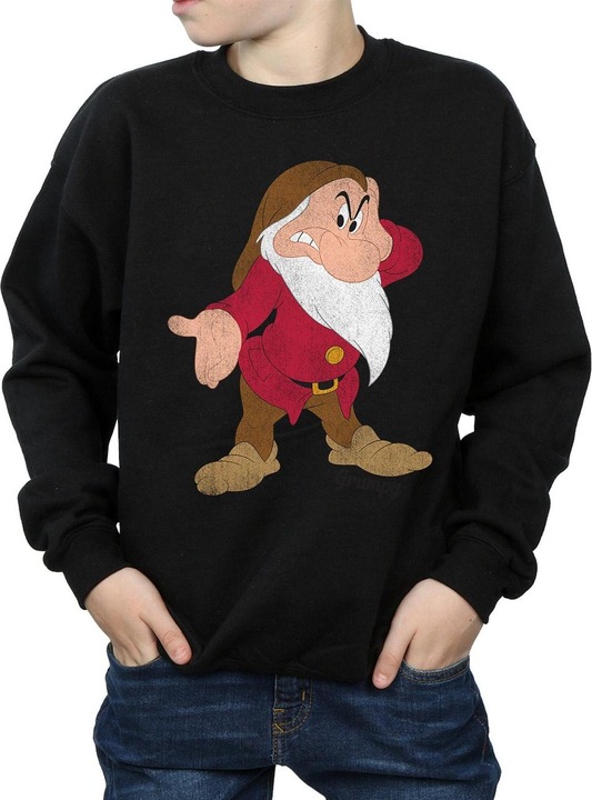 Produktbild Disney Snow White And The Seven Dwarves Classic Grumpy Sweatshirt Jungen (152, 158)