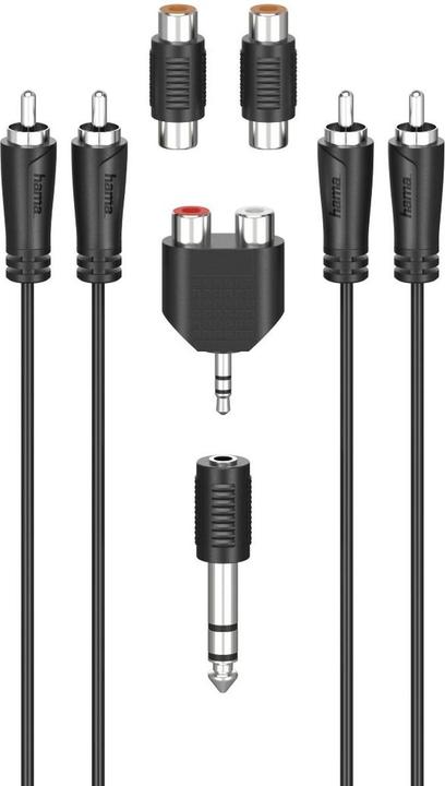 Hama Cinch-Anschluss-Set, 2,5 m (2.50 m, Cinch)