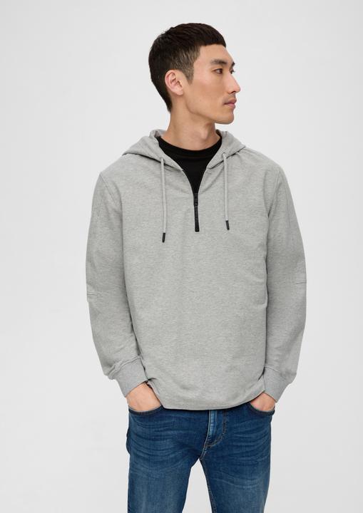 Produktbild s.Oliver Sweatshirt Hoodie aus Baumwollstretch (XL)