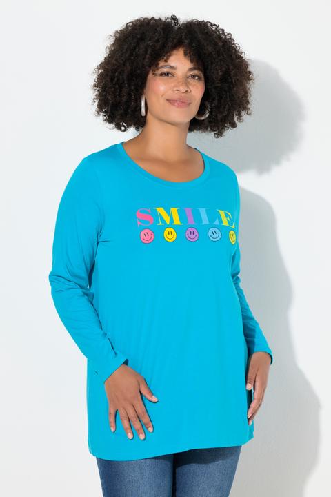 Image du produit Angel of Style T-shirt motif SMILE, coupe confortable (46)