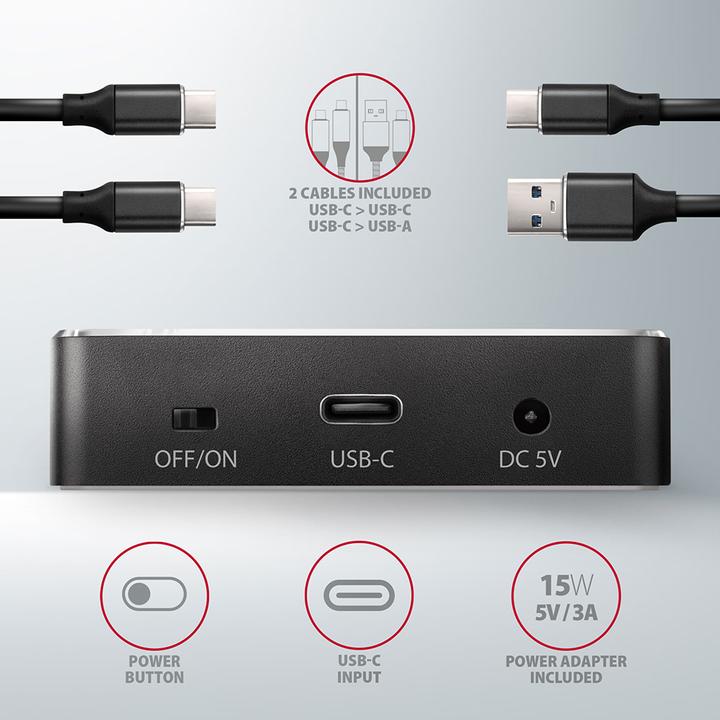 Actual product image Axagon ADSA-M2C