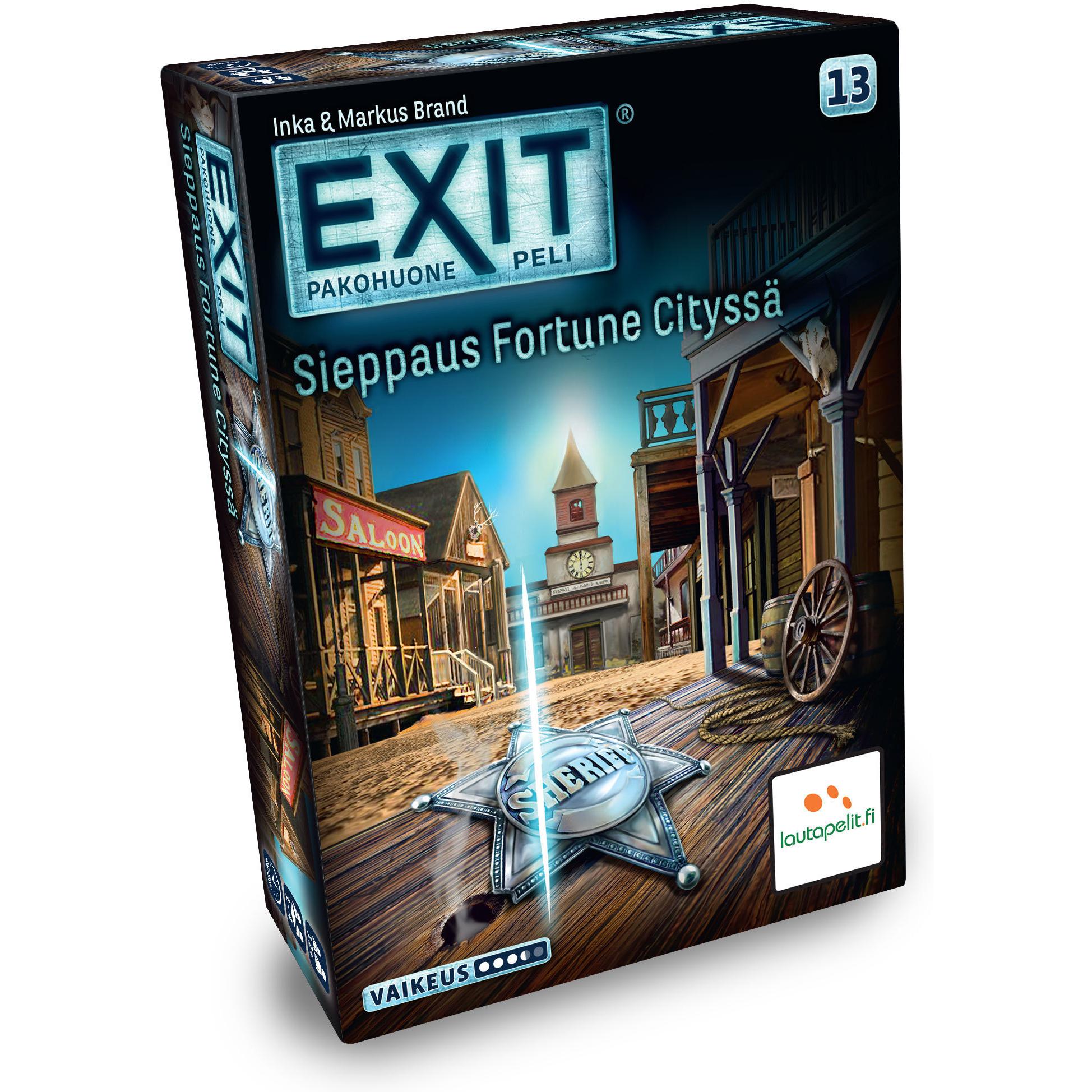 Lautapelit EXIT Sieppaus Fortune CityssÃƒÂ¤ -pakohuonepeli