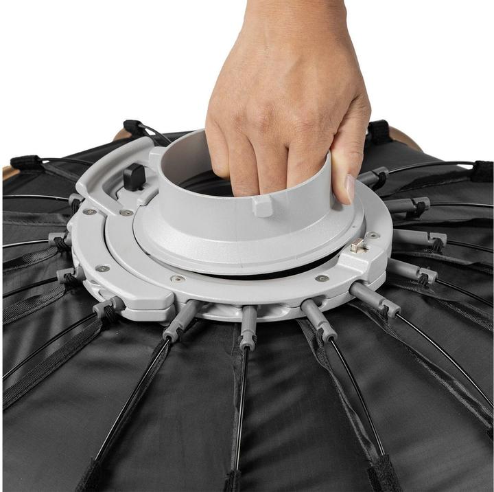 Actual product image SmallRig FP-90 Schnellaufbau-Falt-Parabol-Softbox, Form: Rund (Parabolic Softbox, 90 cm)