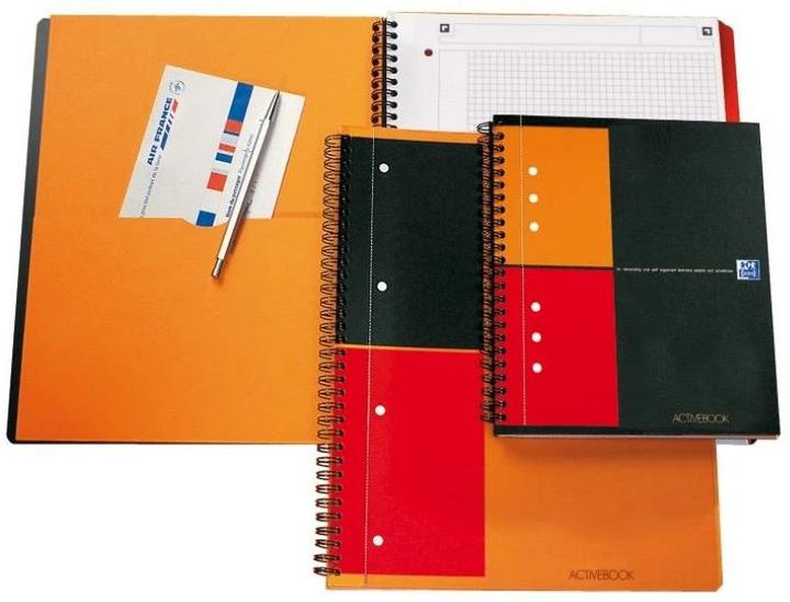 Actual product image Oxford International Activebook (B5, Checked, Soft cover)